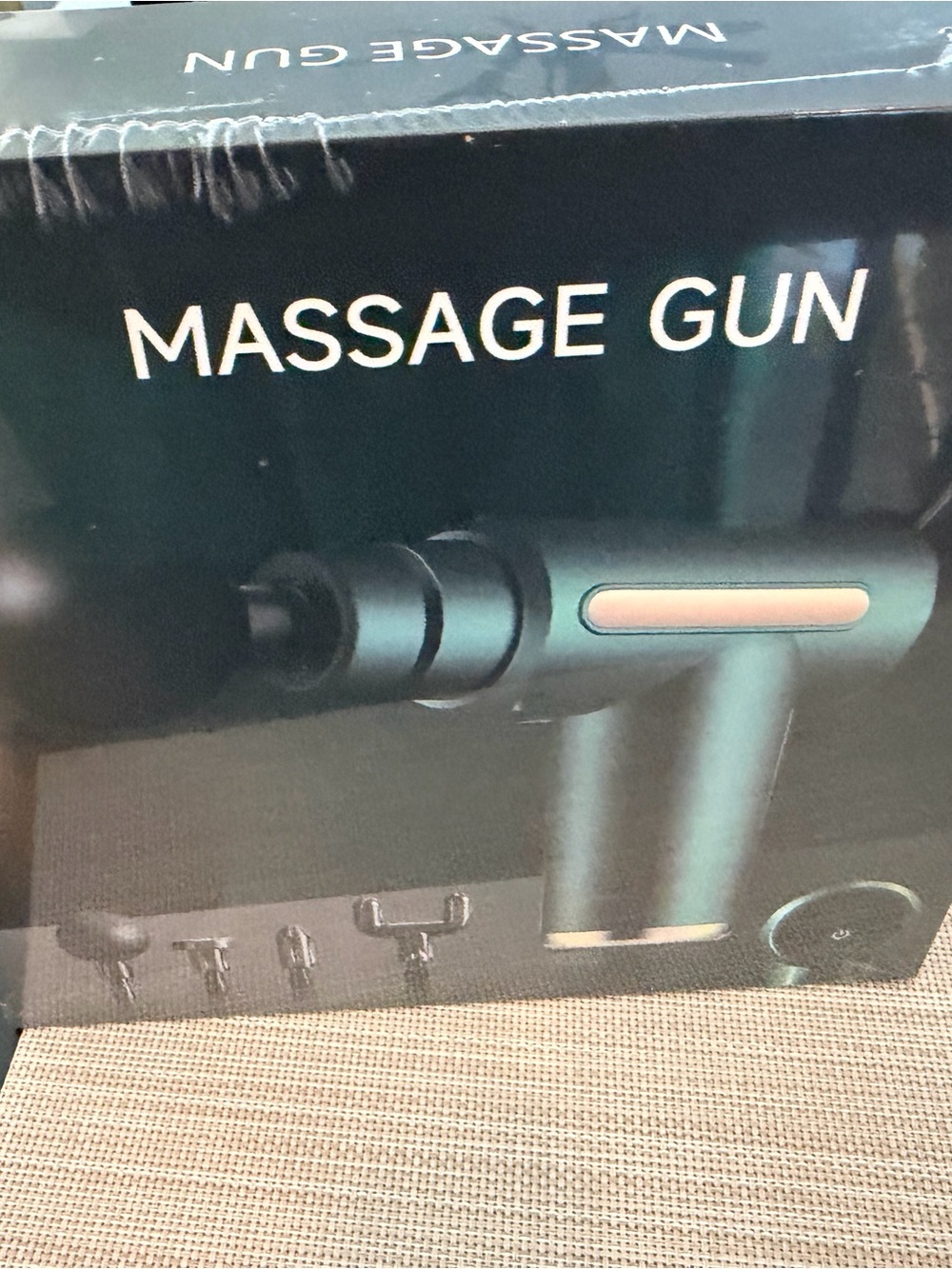 Massage Gun Percussion Massager - Black